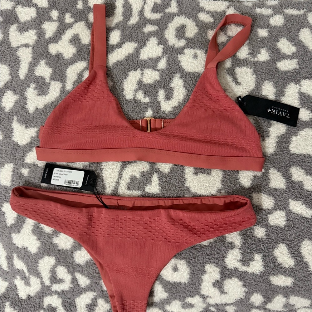 Tavik+ Women's Rose Textured Bikini Set